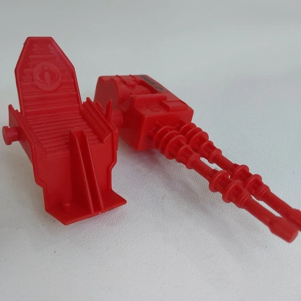 Vintage GI Joe ARAH 1986 Cobra STUN LEFT GUN‎ SEAT vehicle part